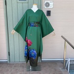 VL191   着物リメイク　振袖風ロングドレス
