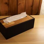 ティッシュボックスケース マルチタイプ 木製 アカシア