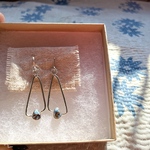 【⭕️イヤリング変更可】《silver925》turquoise＊triangle earring ❁