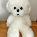 ビション・フリーゼのぬいぐるみ