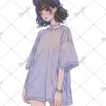 ℳ. xoxoshop オリジナル人物ステッカー