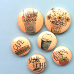 ✨天然木のマルシェマグネット