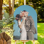 アーチ型 写真 ウェルカムボード │結婚式 前撮り