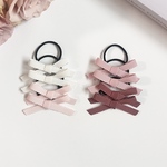petit ribbon ヘアゴムset キッズヘアゴム　リボンヘアゴム　ベビーヘアアクセサリー リンクコーデ　