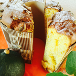 ほくほく栗かぼちゃのシフォンケーキ