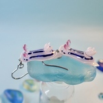 <ピアス>〜フックタイプ〜ミゾレウミウシ〜