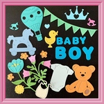 【再販】Baby Boy 1 （アルバムクラフト　クラフトパンチ）