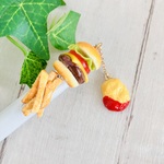 揺れるナゲット！ハンバーガーセットのデコペン