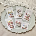 【🍒Set】ヘアクリップ♡ヘアピン♡キッズ♡赤ちゃん♡ベビー