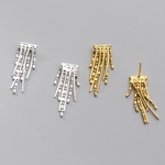 シルバー925 　じゃらじゃら　ピアス　　つけっぱなし　小さめ　ピアス　金屬アレルギー対応
