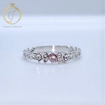 Knit Crystal Ring  (ピンキーリング可)