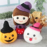 【SALE】ハロウィン羊毛フェルト人形