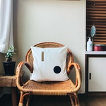 クッションカバー　ちいさな図形B