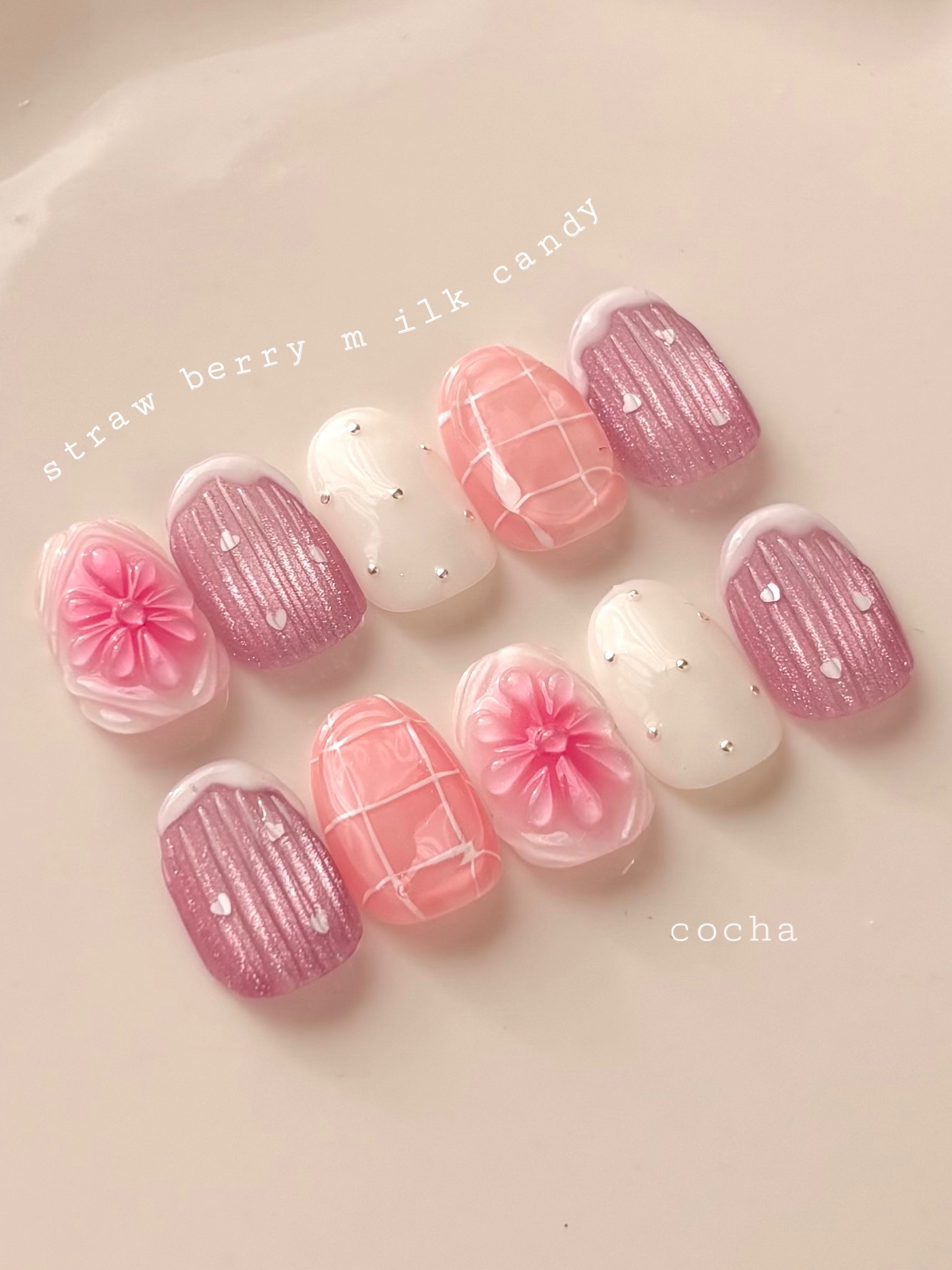 ネイルチップ グリーンアップル🍏 - cocha nail | minne byGMOペパボ