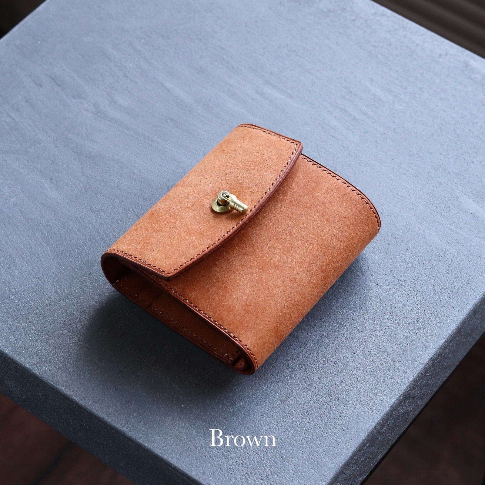 brush ミニウォレット　ricco 本革　マルゴー ミニウォレット / マルゴー【Ricco mini】 | BRUSH Leather Prod