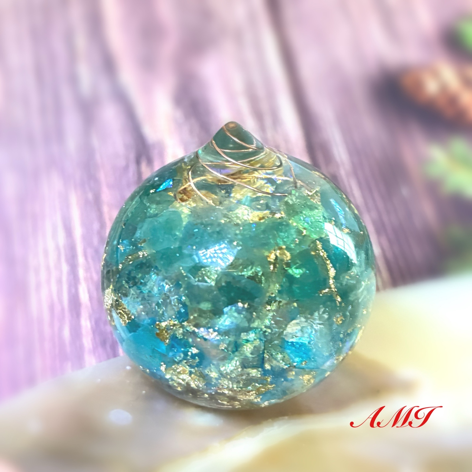 ブルーの宝珠☆オルゴナイト - AMI-ORGONITE'S GALLERY | minne byGMO