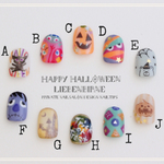 再販★バラ売り★ハロウィンネイル