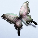 アゲハチョウ〈pink× lightgreen〉