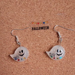 ハロウィンのゴーストピアス☆イヤリング　