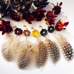 再…販＊Mini Autumn bloomer said,and I want to be a bird＊イヤリング