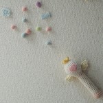 魔法のステッキみたいなガラガラ♡にぎにぎ
