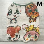 犬服🐶　パンダ🐼　うさぎ🐰　くま🐻　動物柄　タンクトップ　子ども服リメイク👗✂️ Mサイズ