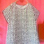 ◆sale◆ フリルボーダー 半袖ワンピース　mono tone