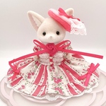 ♡シルバニアファミリー 女の子サイズ ハンドメイド服♡