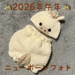 2026年午年🐴馬の帽子🐴ニューボーンフォト🐴新生児用