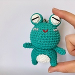 カエルさん たっち姿 ノーマルサイズ colorターコイズグリーン