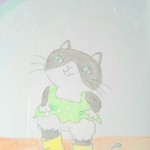 雨上がりのお空   イラスト原画