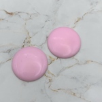 ヴィンテージアクリルカボション  ベビーピンク 2個セット