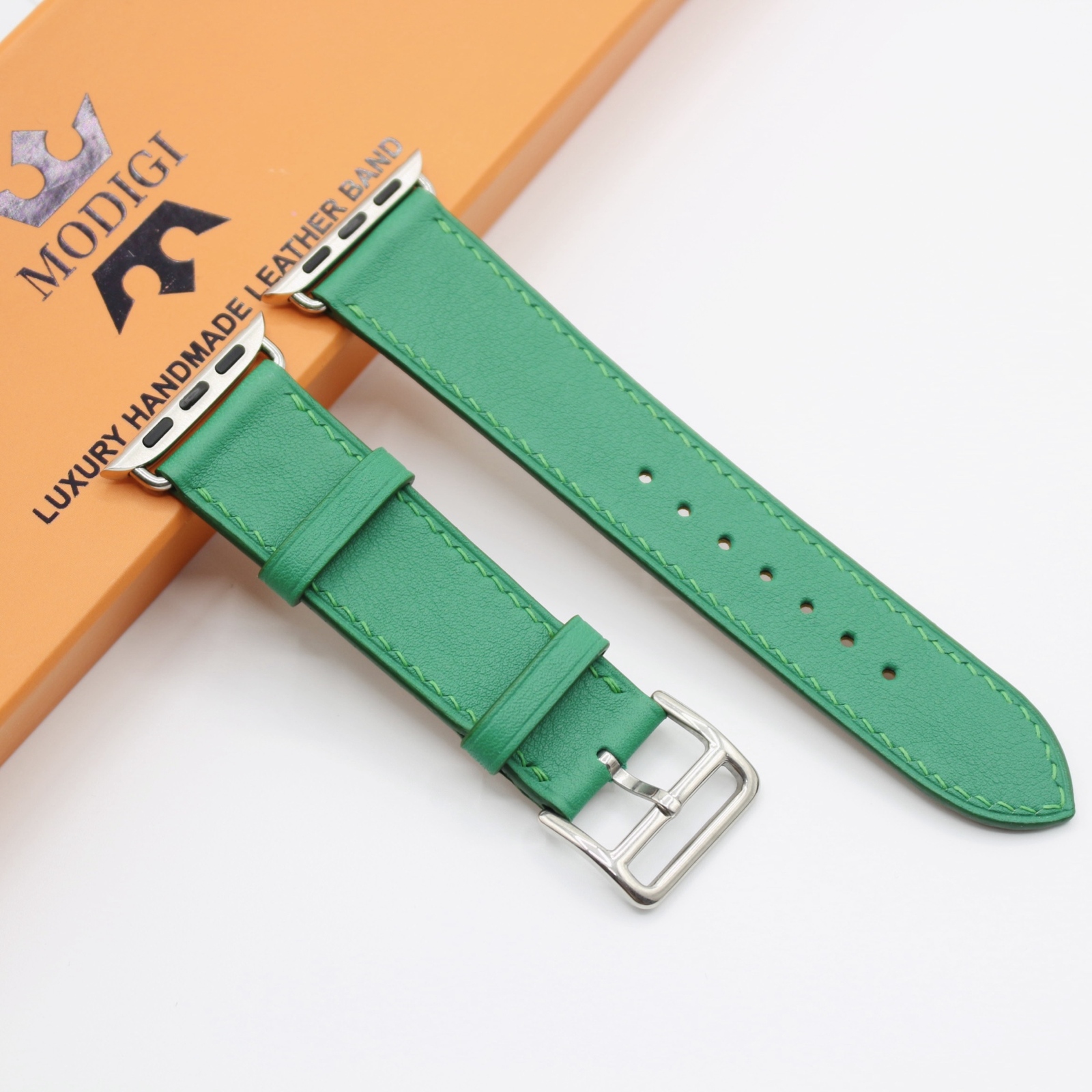 MODIGI AppleWatch 10 9 本革バンド 40 42 45 46 MODIGI アップルウォッチ10 レザーバンド 本革ベルト 46mm Apple