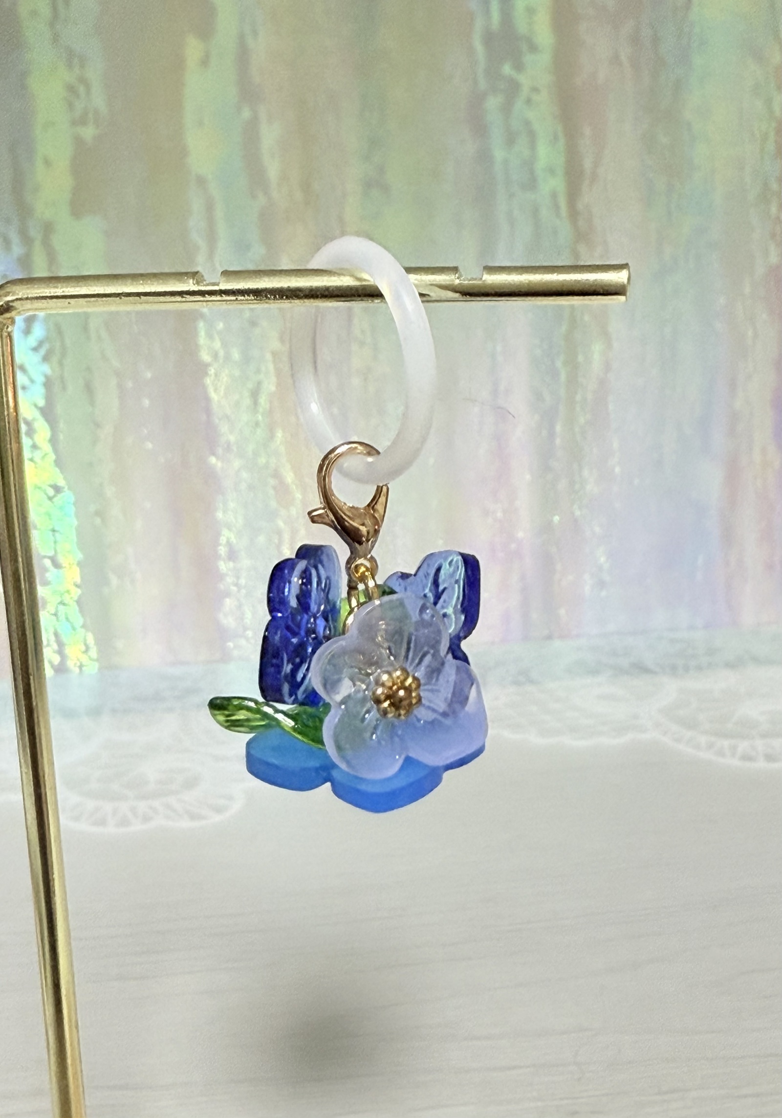 A51】 紫陽花 めじるしアクセサリー - E♡HOUSE | minne byGMOペパボ