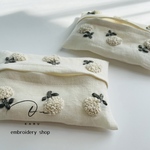 刺繍ポケットティッシュカバー