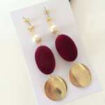 秋色ゴールドアクセサリー♦︎ピアス