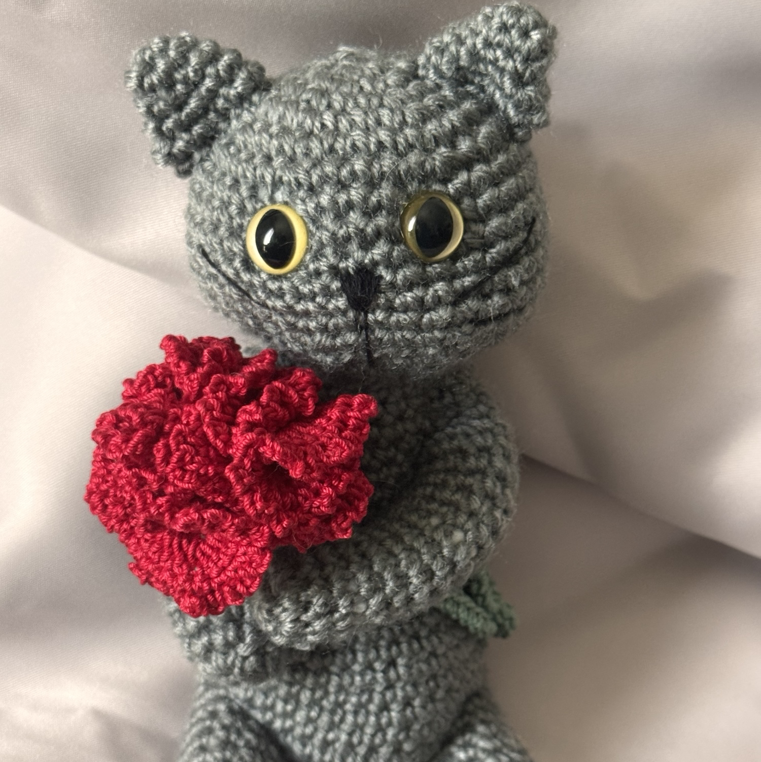 受注製作品【NEW】シャム猫さんあみぐるみ - Mignon Minette