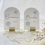 6月【紫陽花受付サイン】受付サイン/ウェルカムスペース/結婚式紫陽花/紫陽花飾り付け/季節の受付サイン/あじさい