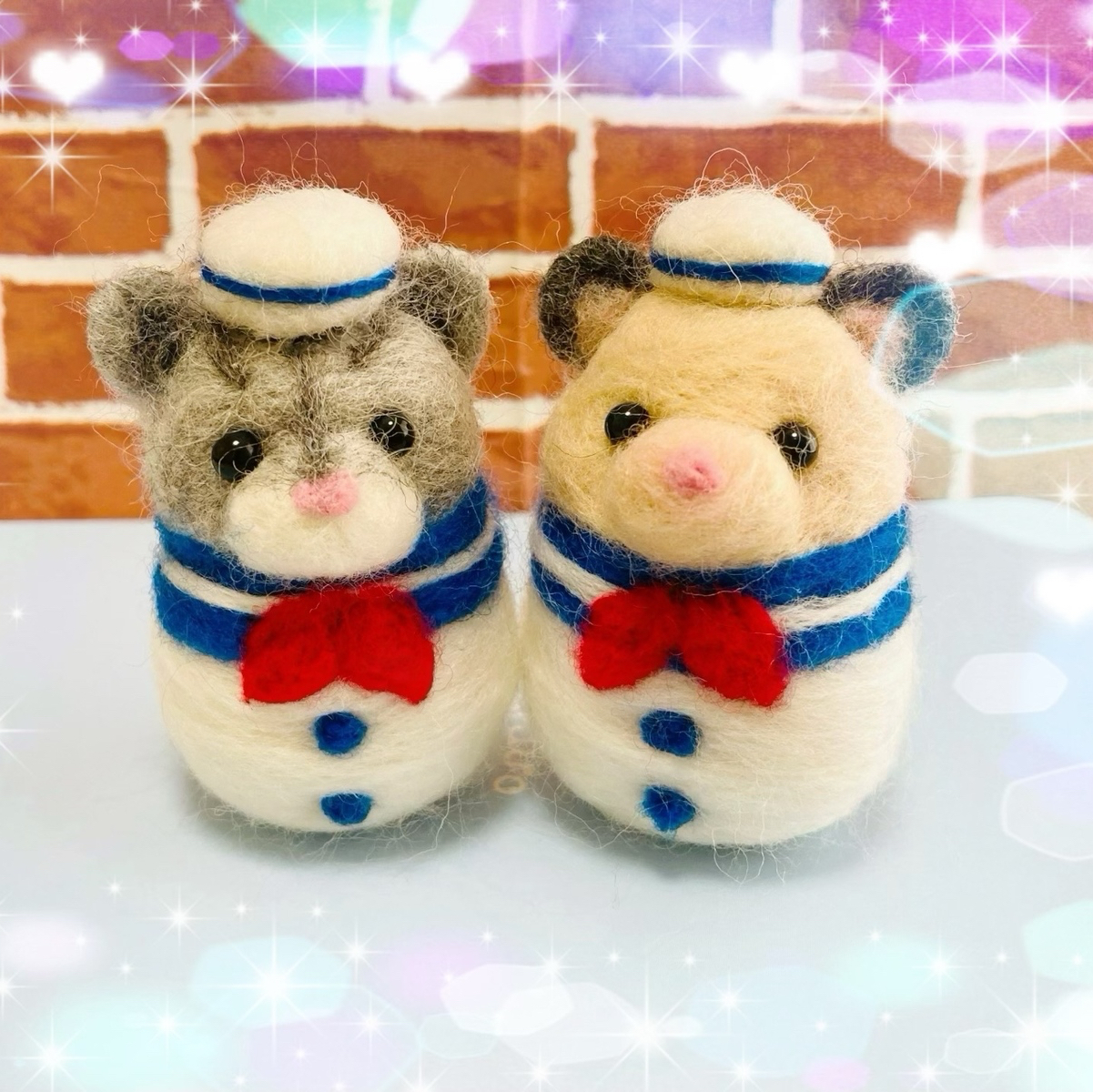 ♡シーグラスアート 親子白わんことカエルさんの楽しい雨の日 紫陽花 高品質天然石 bd9b697fa65b5c711c9d45ec125b0f