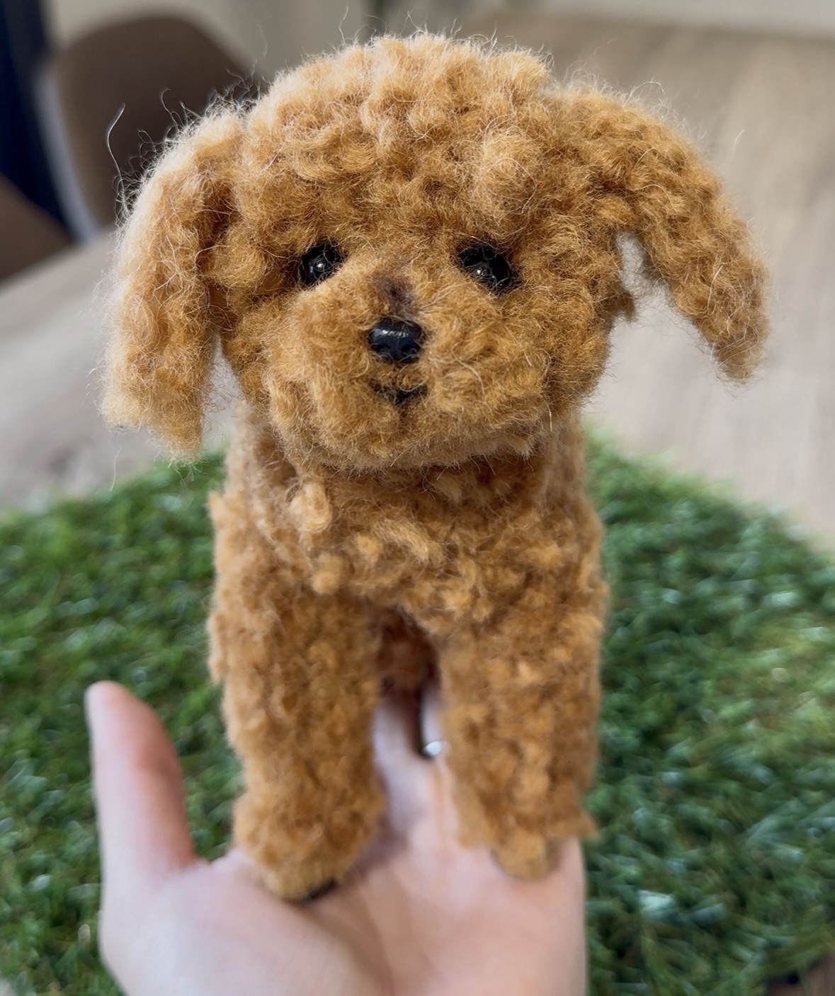 羊毛フェルト☆犬☆トイプードル - yomofeltdogs | minne byGMOペパボ