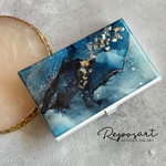 海アート　おしゃれ名刺入れ　海好きさんに　カードケース