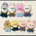 skzoo 10cm ぬいぐるみ用Ｔシャツとサロペット