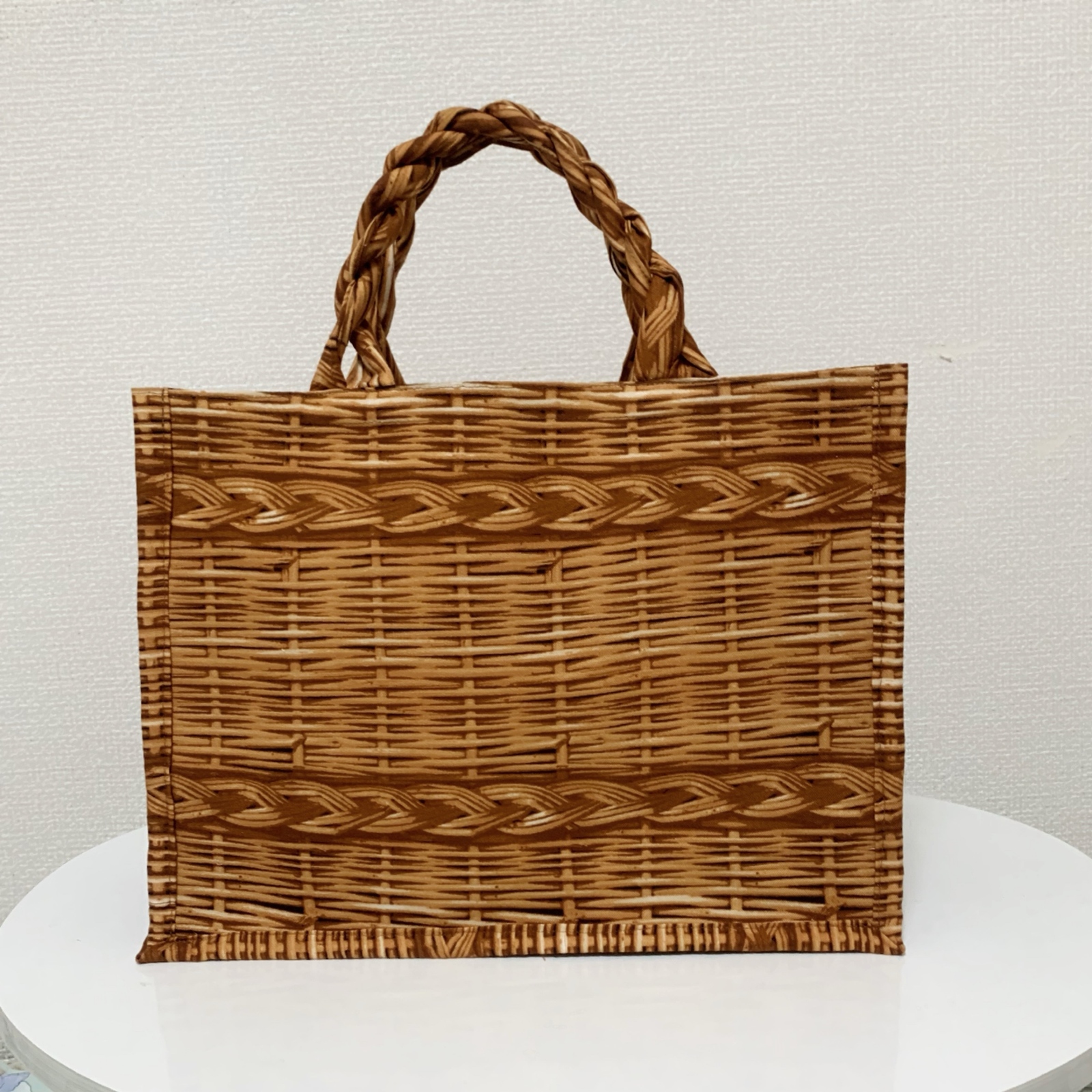 おしゃれさん必見⭐︎ハンドメイドカゴハンドバック 手作りキット】PPバンドで作るカゴバッグ（手芸/手作り