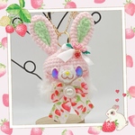 いちごうさぎ🍓🐰バックチャーム あみぐるみ