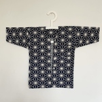 「aさまご注文品」お祭り☆こども鯉口シャツ（あさのは/こん）