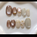 【再販】　人気　ネイルチップ　マグネットネイル　ニュアンスネイル　ドットネイル　ミラーネイル　ぷっくりネイル　奥行きネイル　うるうる