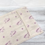 ふんわり六重織ガーゼのアイス枕カバー　fuwara ユニコーン　パープル　アイスノン　氷枕