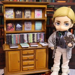 そこそこの本の山　本５０冊セット　　ねんどろいどどーる・オビツ11サイズ