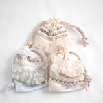 Dressy drawstring pouch