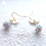 ラストワン❤️きらめく⭐️️天使ピアス